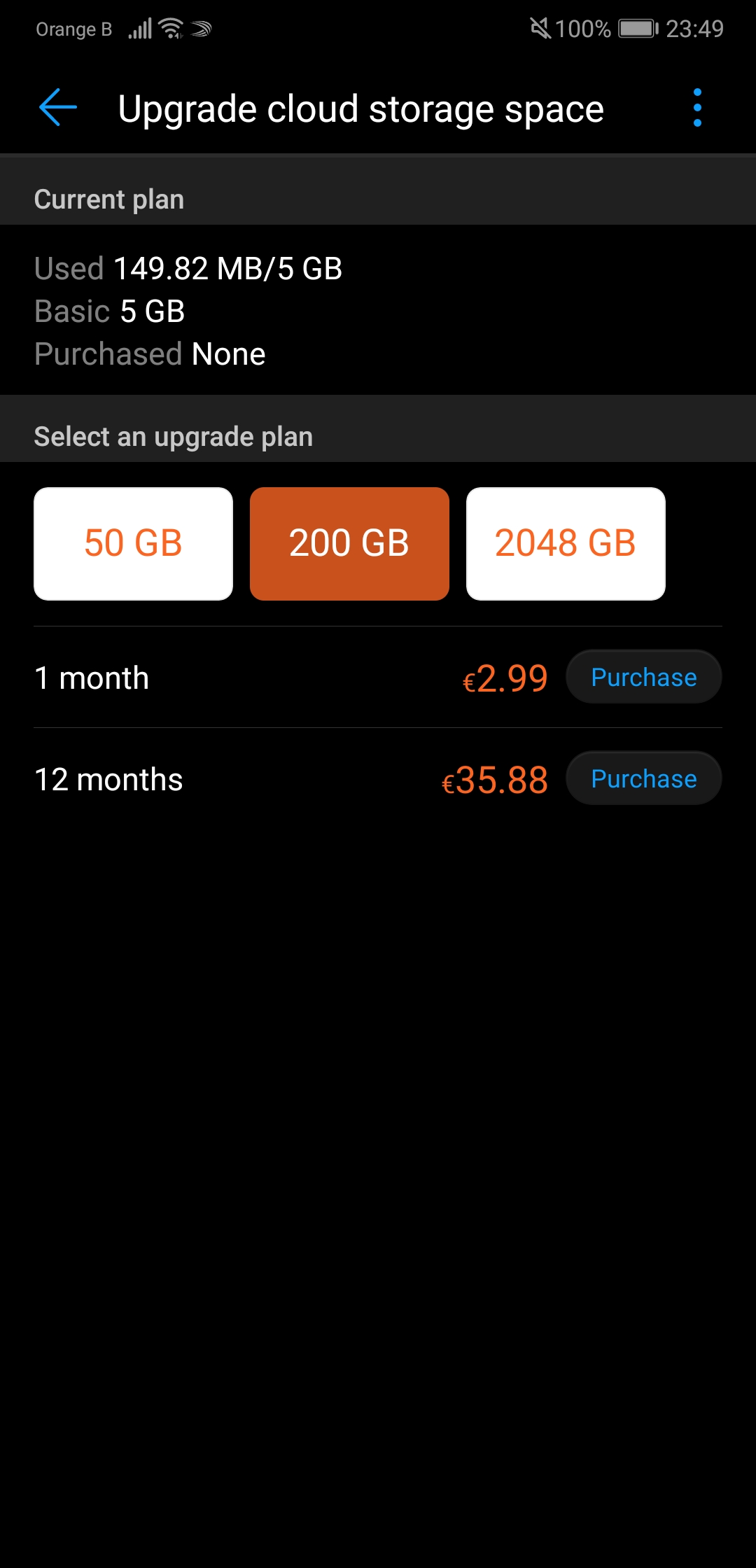 How to buy more storage on Huawei Cloud DRSC Media
