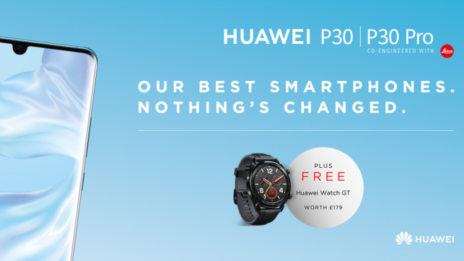 free huawei watch with p30 pro