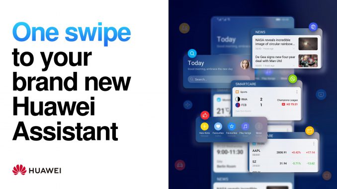 O que é o HUAWEI Assistant∙TODAY?